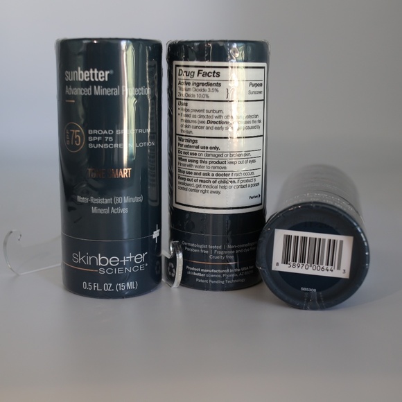 3 PACK OF SkinBetter SunBetter Tone Smart SPF 75 Sunscreen Lotion 15ML EXP 11/26 - Picture 3 of 3